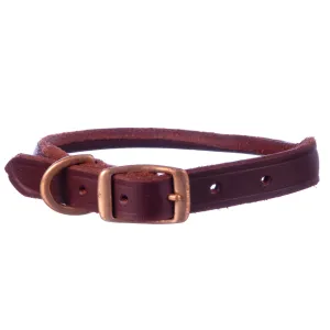 Rolled Leather Dog Collars, 5/8" x 13"