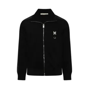 Rollercoaster Track Jacket in Black