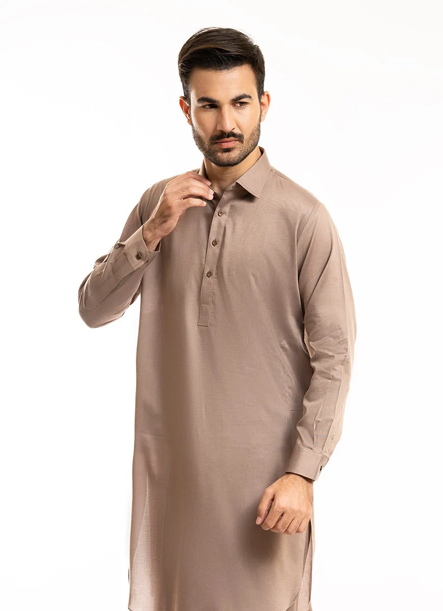 Sand Dollar Bird Eye Yarn Dyed Textured Shalwar Kameez