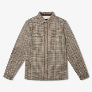 Simple | Drover Sherpa Jacket | Houndstooth