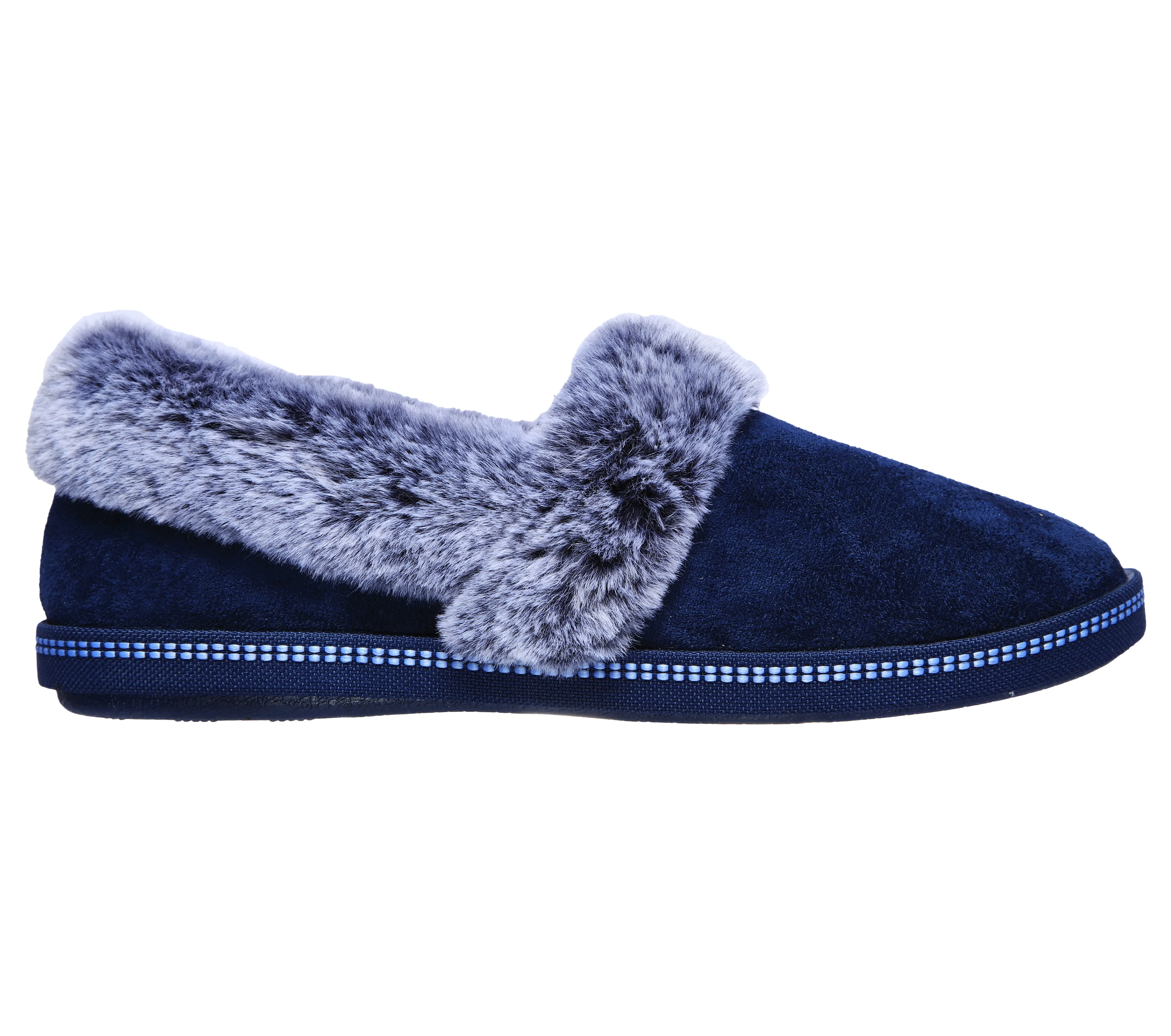 Skechers 32777/NVY Navy Womens Soft Slip On Slippers