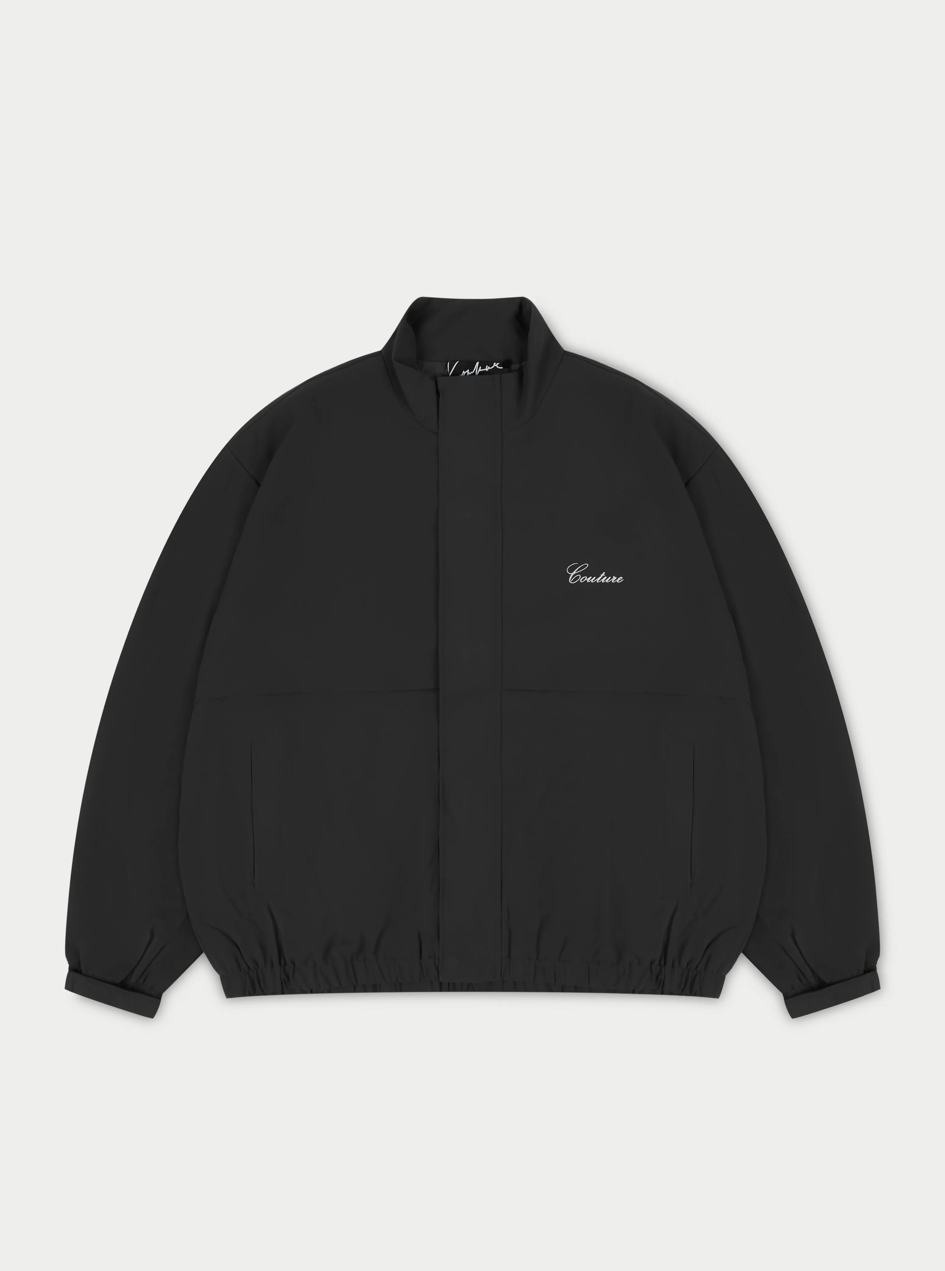 SMART LIGHTWEIGHT TRACK JACKET - BLACK