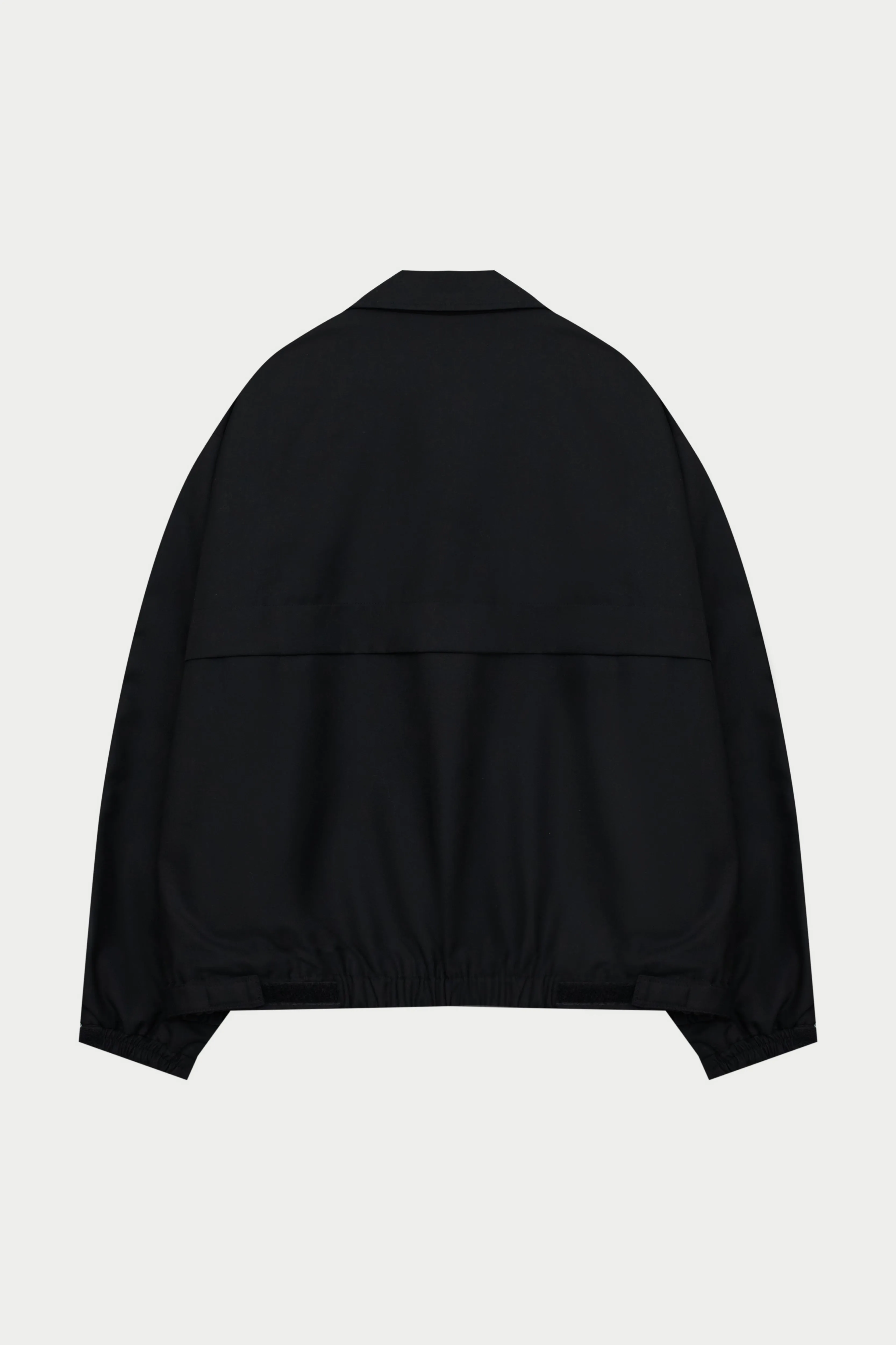 SMART PIPED TRACK JACKET - BLACK