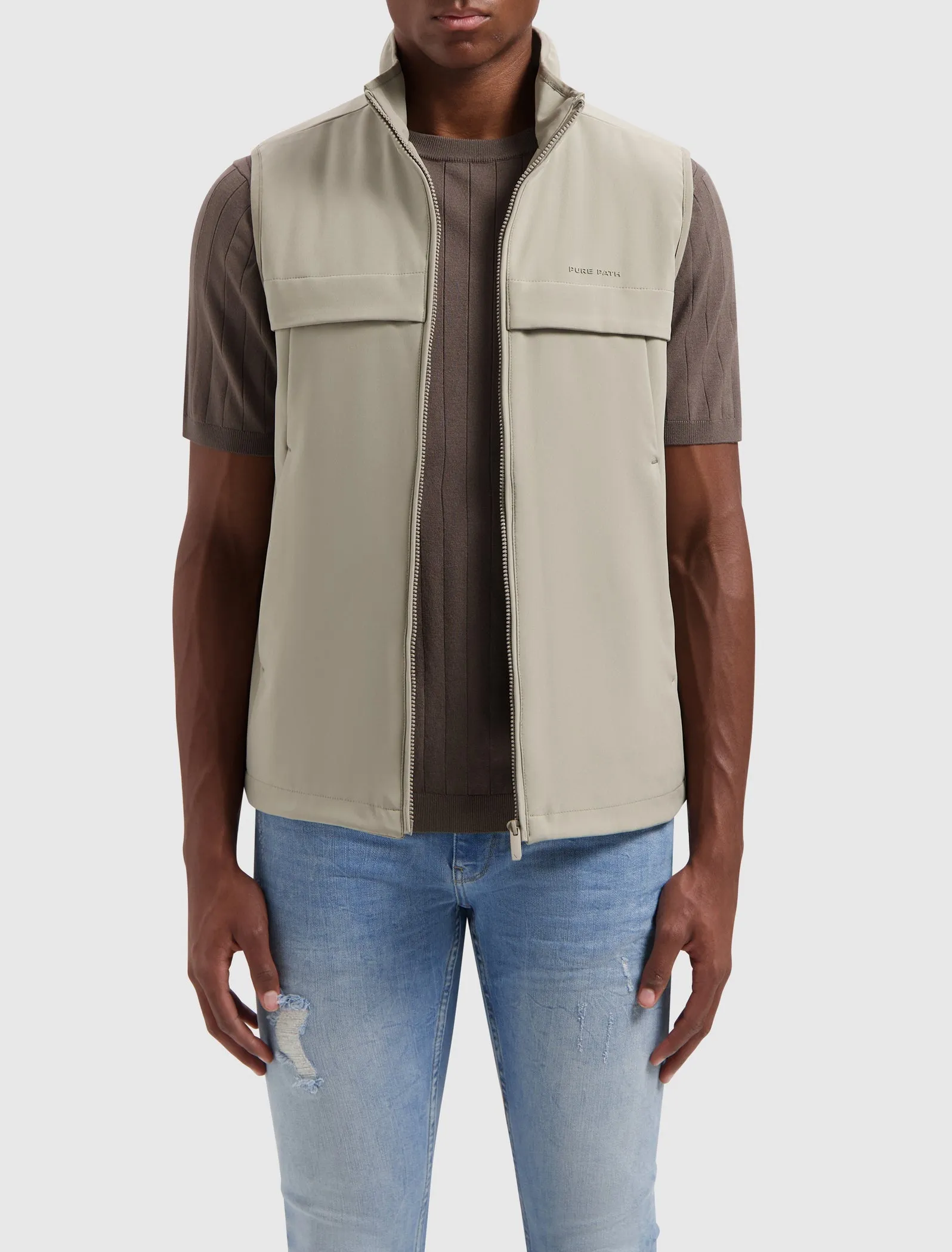 Soft Shell Bodywarmer | Sand