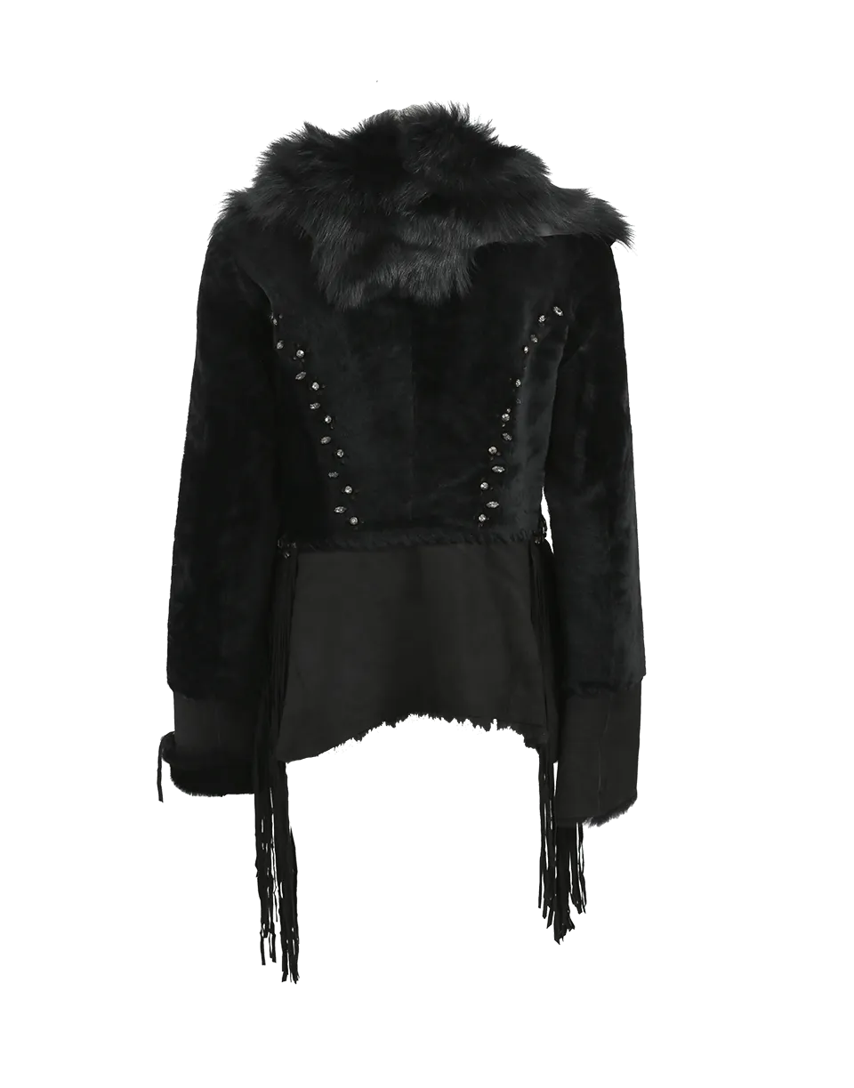 Steve Fringed Coat