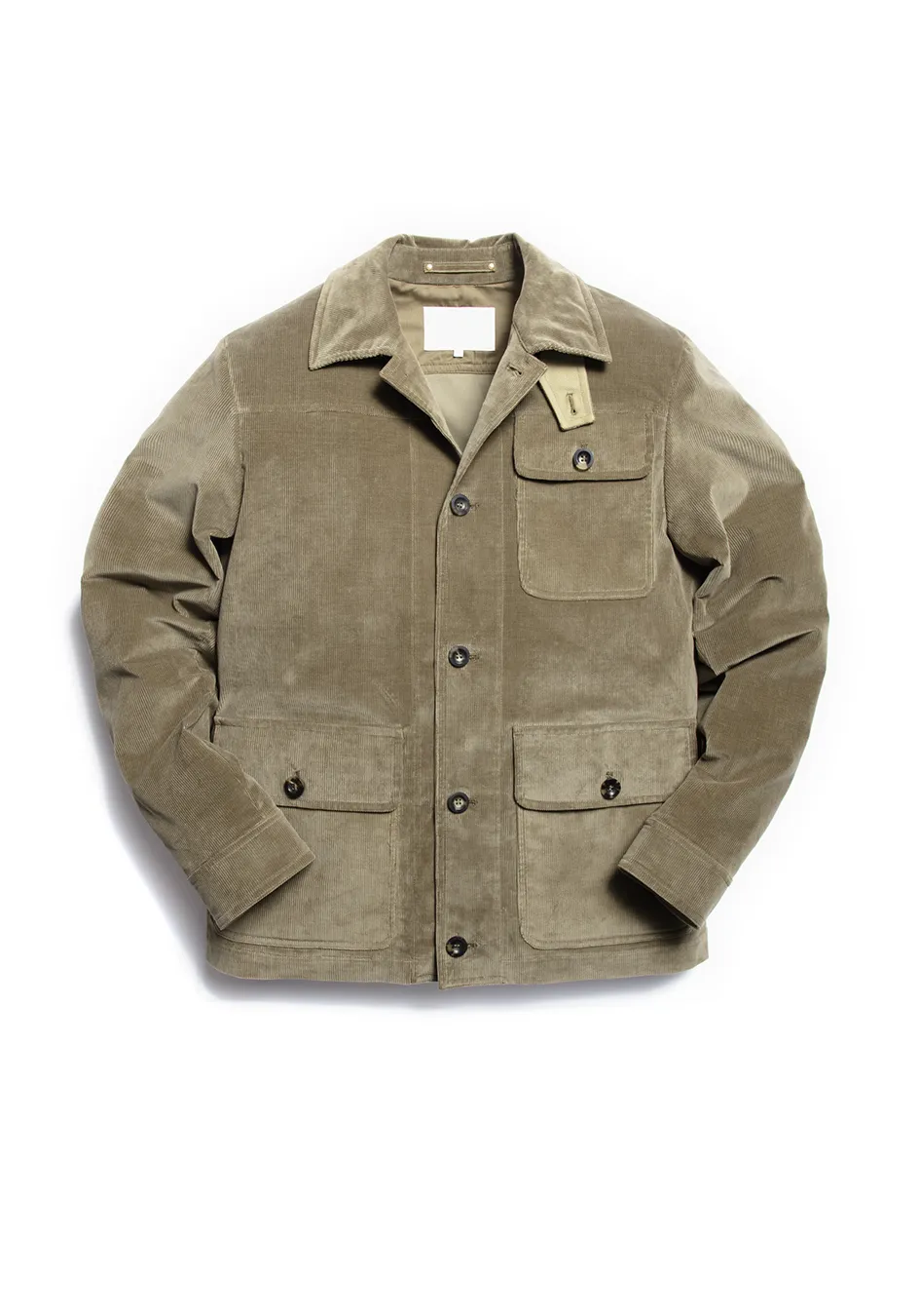 The Cord Pocket Jacket - Sand