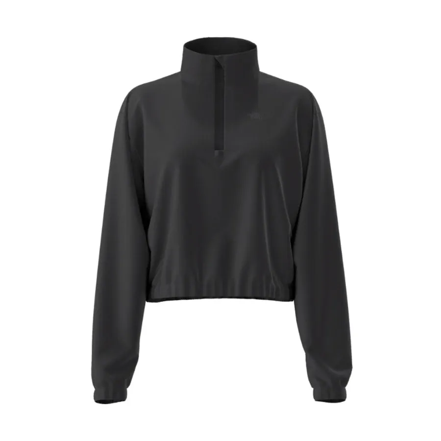 The North Face Women's Better Terry 1/2 Zip Pullover TNF Black 2025