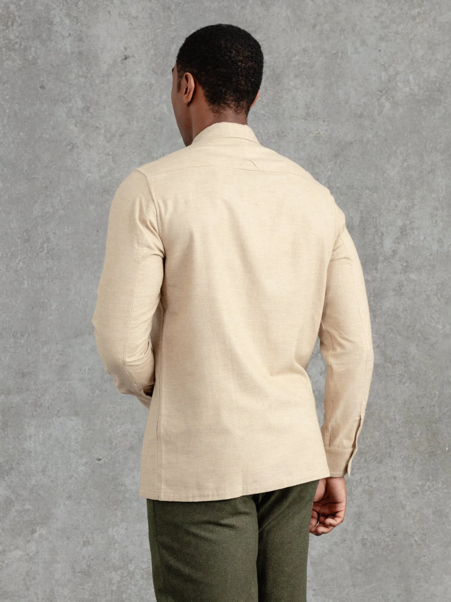 The Victor Melton Shirt - Sand