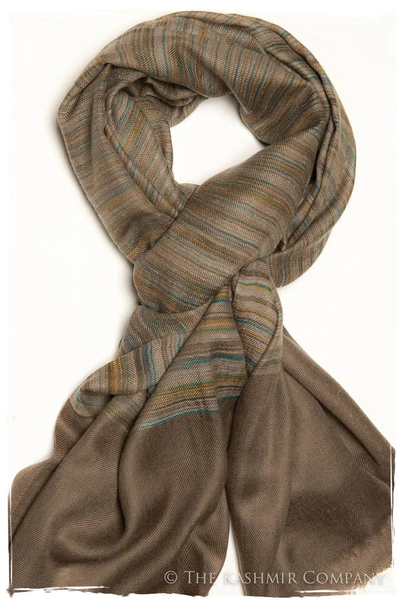 The Waterloo - Handloom Pashmina Cashmere Scarf