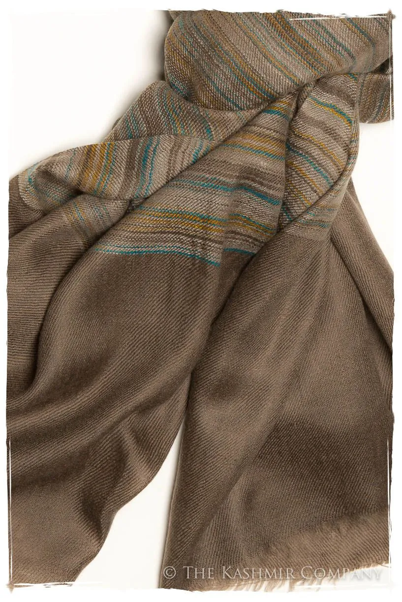 The Waterloo - Handloom Pashmina Cashmere Scarf