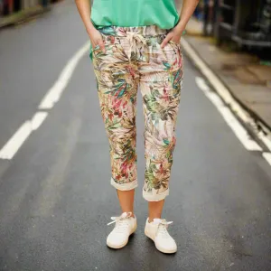 Tropical Pull-On Pants - Tropical