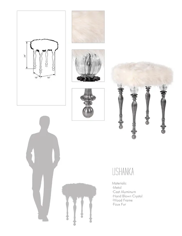 Ushanka Stool