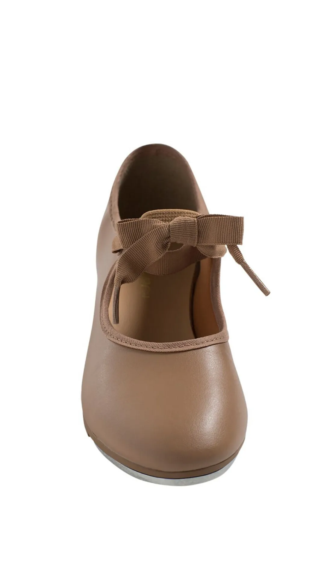 Val Tie and Snap Tap Shoe TA35-Child (Caramel)