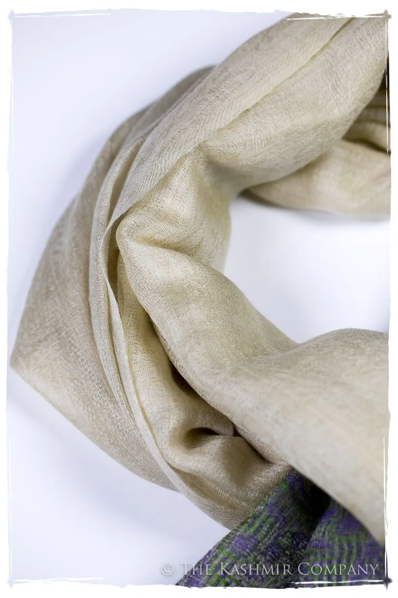 Valeria Paisley Frontière Pashmina Cashmere Scarf