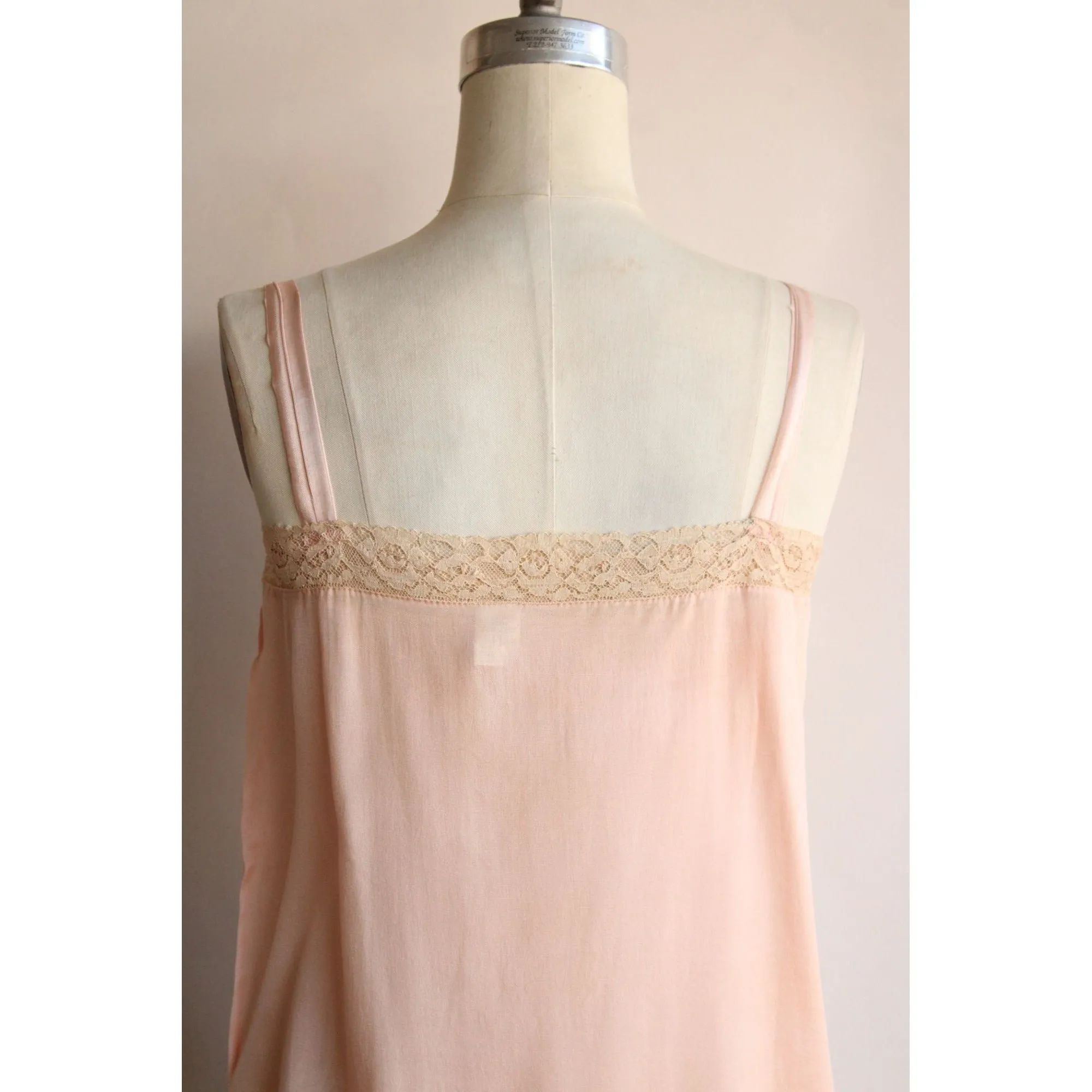 Vintage 1920s Step In Slip Camisole