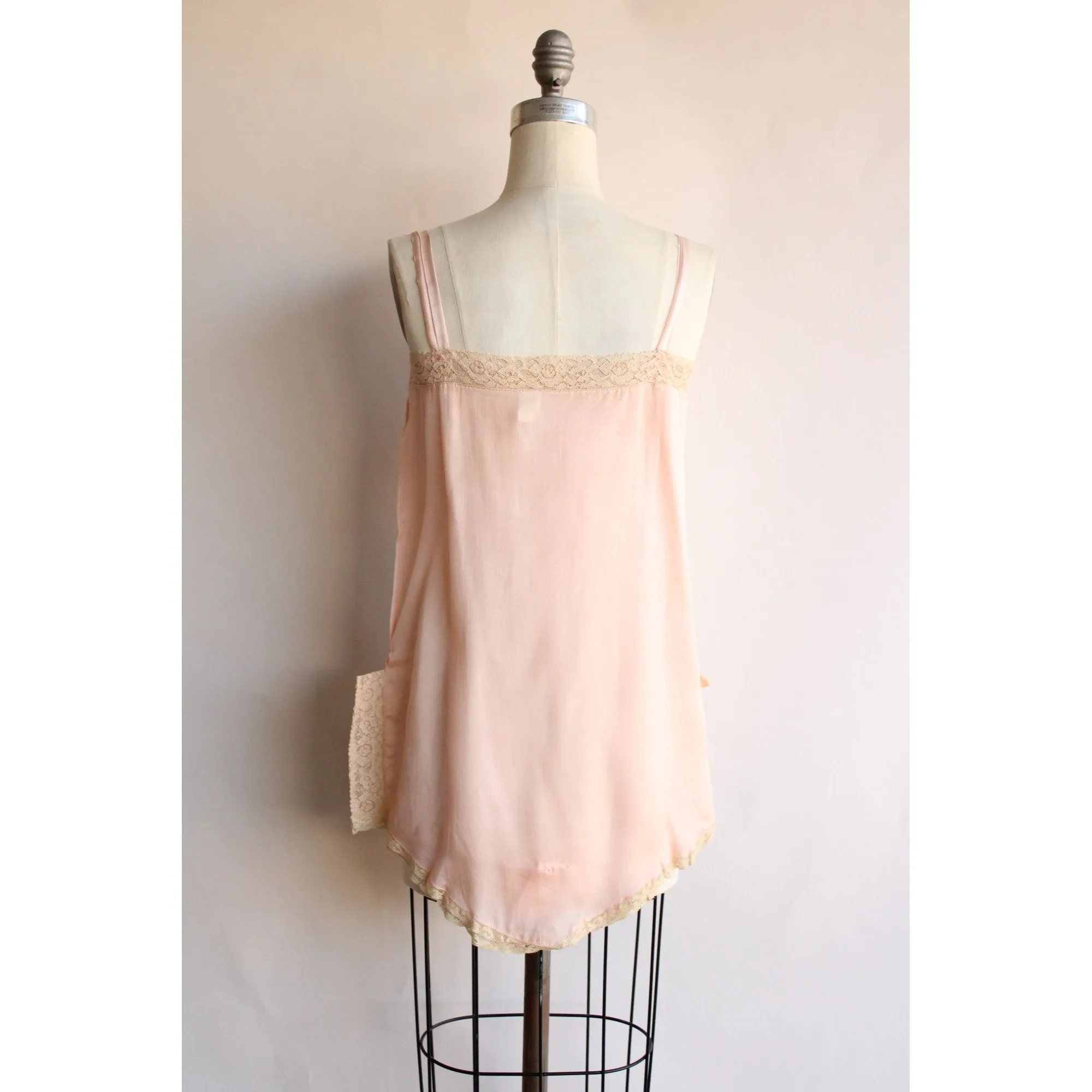 Vintage 1920s Step In Slip Camisole