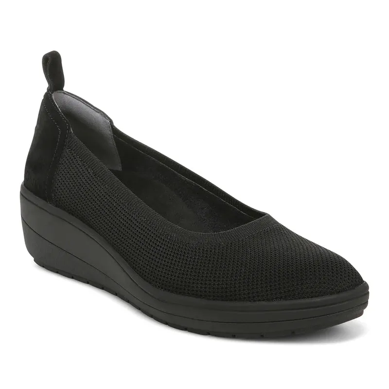 Vionic Women's Jacey Knit Wedge Black