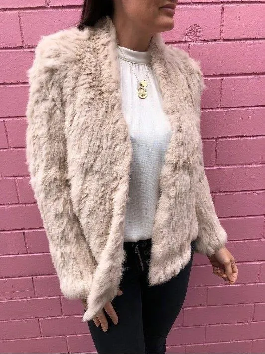 Waterfall Fur Jacket ST